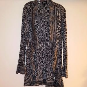 Brittany Black/white sweater 2XL